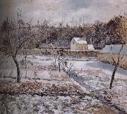 Camille Pissarro Snow china oil painting artist